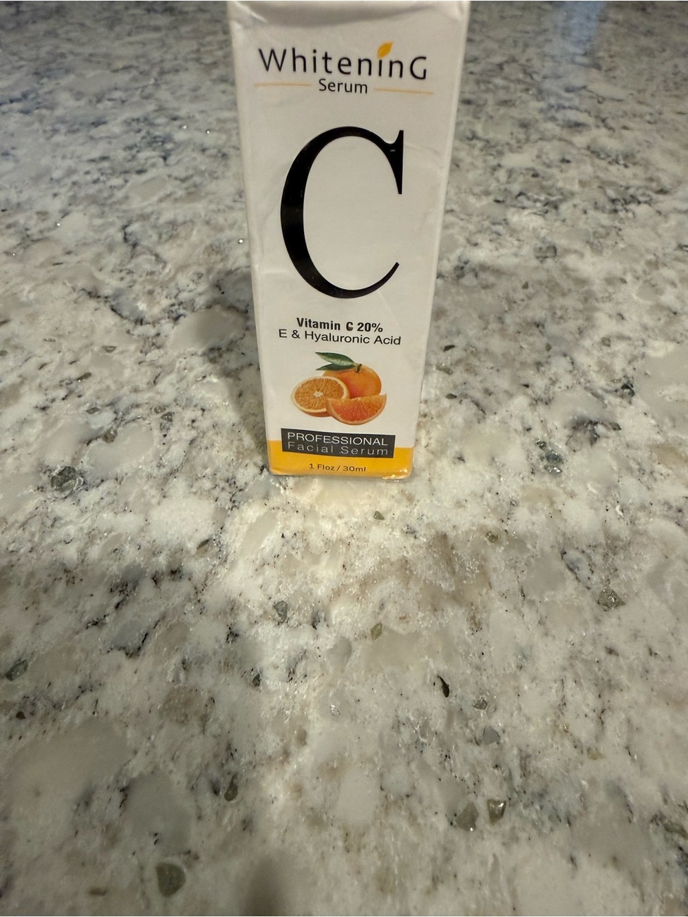 Whitening C Vitamin Facial Serum - White & Orange